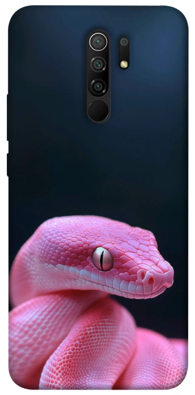 Чохол на Xiaomi Redmi 9 Рожева змія фото 1 з 1