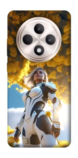 Чехол на Oppo Reno 12 F 4G/5G Cyber space girl ver.3 фото 1 из 1