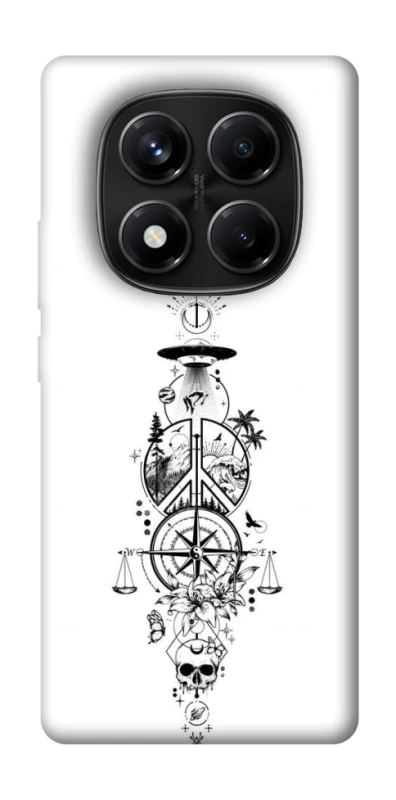 Чохол на Xiaomi Redmi Note 14 Pro 4G Tattoo ver.7 фото 1 з 1