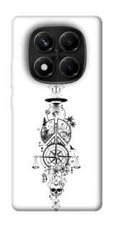 Чехол на Xiaomi Redmi Note 14 Pro 4G Tattoo ver.7 фото 1 из 1