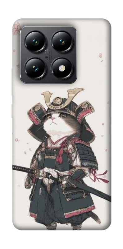 Чохол на Xiaomi 14T Samurai Cat Warrior фото 1 з 1