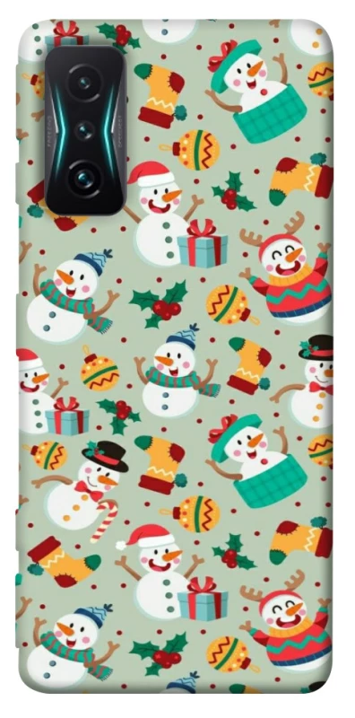 Чохол на Xiaomi Redmi K50 Gaming Новорічний v2 фото 1 з 1