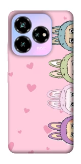 Чехол на ZTE Nubia V60 Desing All Labubu 4 фото 1 из 1