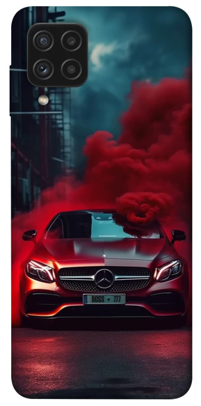 Чехол на Samsung Galaxy A22 4G Mercedes in smoke фото 1 из 1