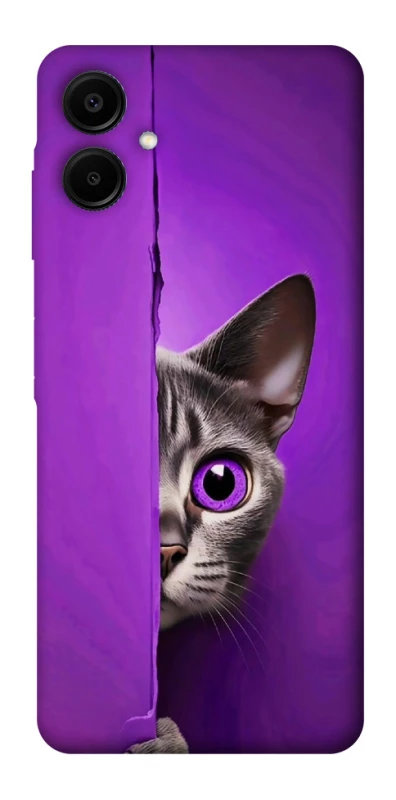 Чохол на Samsung Galaxy A06 Кіт-підглядач фото 1 з 1