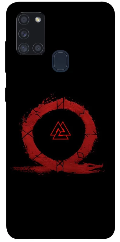 Чохол на Samsung Galaxy A21s Валькнут v2 фото 1 з 1