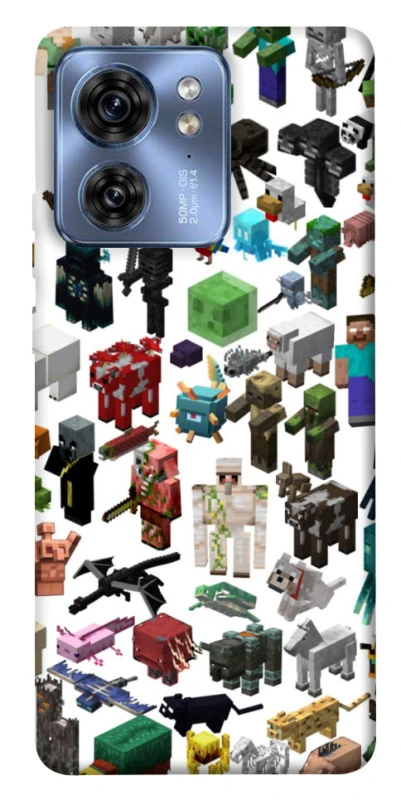 Чехол на Motorola Edge 40 Minecraft v4 фото 1 из 1