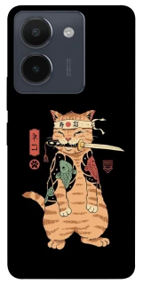 Чохол на Vivo Y36 Кіт-самурай фото 1 з 1