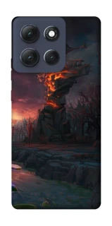 Чохол на Motorola Moto G86 Power Dota road фото 1 з 1