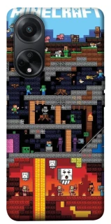 Чохол на Oppo A58 4G Minecraft фото 1 з 1