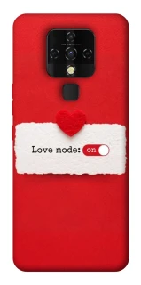 Чохол на TECNO Camon 16 SE Love Mode ON фото 1 з 1