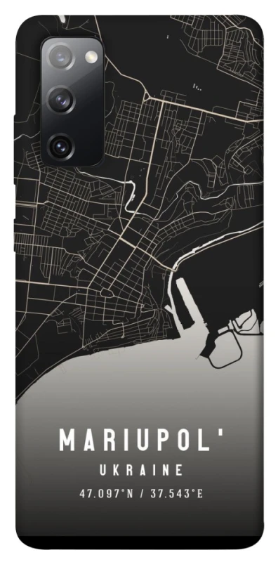 Чехол на Samsung Galaxy S20 FE Mariupol map фото 1 из 1