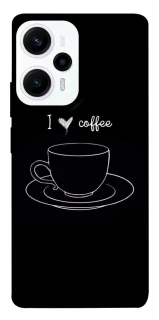 Чехол на Xiaomi Poco F5 / Note 12 Turbo Black coffee фото 1 из 1