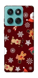 Чехол на Motorola Edge 60 Fusion Новогодний v6 фото 1 из 1