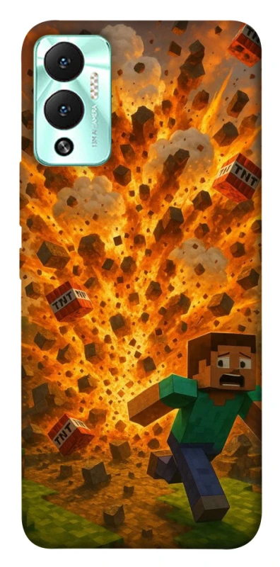 Чохол на Infinix Hot 12 Play Minecraft v7 фото 1 з 1