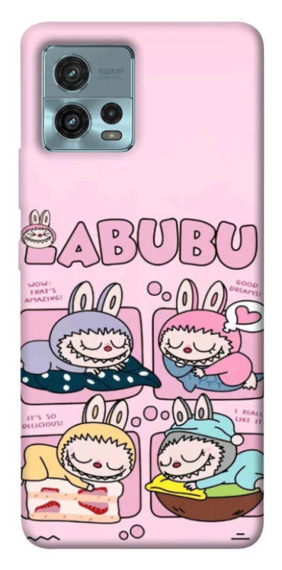 Чохол на Motorola Moto G72 Labubu Dreams Collage фото 1 з 1