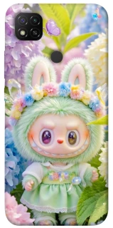 Чехол на Xiaomi Redmi 9C Labubu & Flowers ver.2 фото 1 из 1