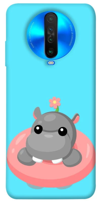 Чехол на Xiaomi Poco X2 Adopt Me Hippo Floatie фото 1 из 1