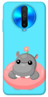 Чехол на Xiaomi Poco X2 Adopt Me Hippo Floatie фото 1 из 1