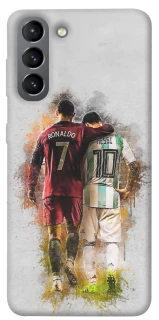 Чохол на Samsung Galaxy S21 Ronaldo та Messi фото 1 з 1