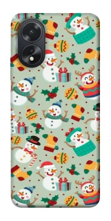 Чехол на Oppo A38 Новогодний v2 фото 1 из 1