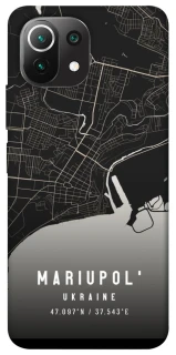 Чехол на Xiaomi Mi 11 Lite Mariupol map фото 1 из 1