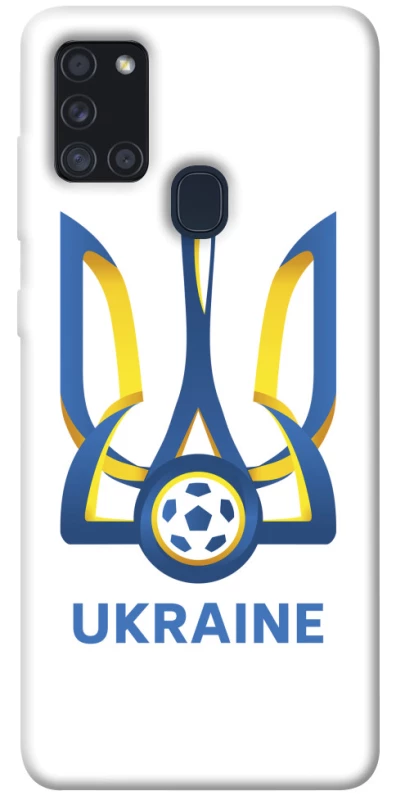 Чохол на Samsung Galaxy A21s Футбольний Герб v2 фото 1 з 1