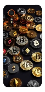 Чехол на Samsung Galaxy Xcover7 Many coins фото 1 из 1
