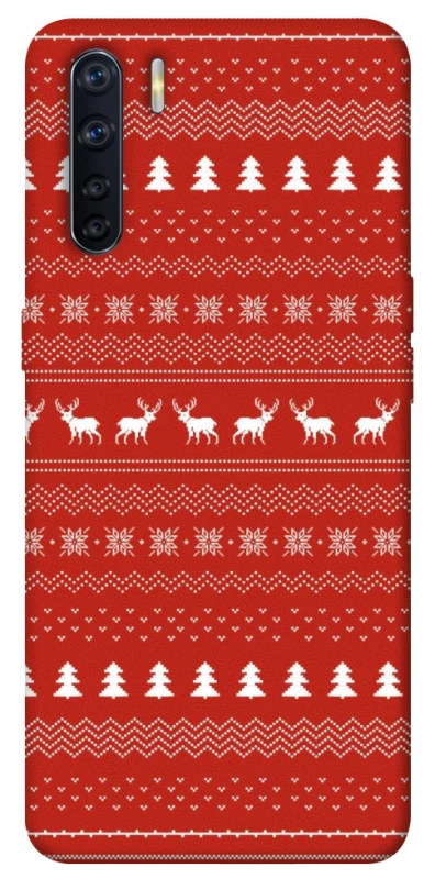 Чехол на Oppo A91 Новогодний v12 фото 1 из 1