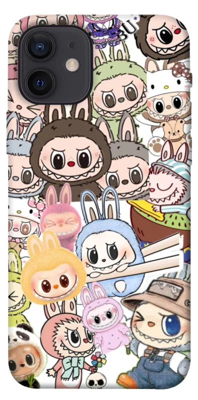 Чохол на Apple iPhone 12 (6.1") All Labubus фото 1 з 1
