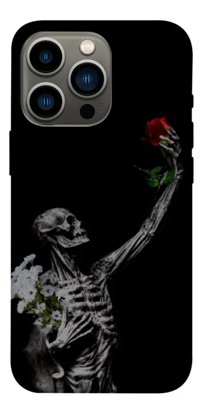 Чохол на Apple iPhone 13 Pro (6.1") Skeleton vs Rose фото 1 з 1