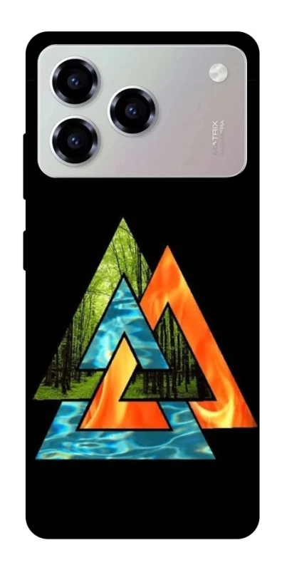 Чехол на ZTE Blade A76 Валькнут v4 фото 1 из 1