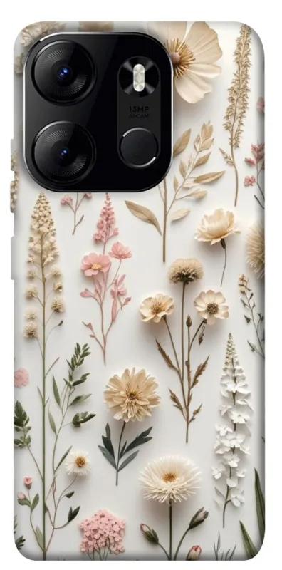 Чохол на Tecno Spark Go 2023 Floral design ver.1 фото 1 з 1
