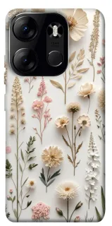 Чехол на Tecno Spark Go 2023 Floral design ver.1 фото 1 из 1