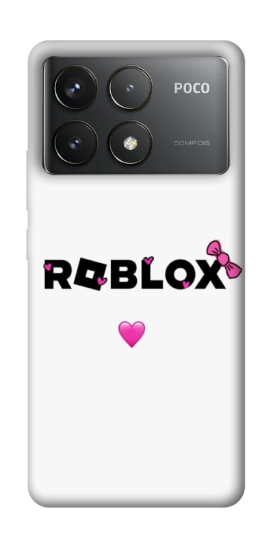 Чохол на Xiaomi Poco F6 Pro Roblox heart фото 1 з 1