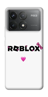 Чехол на Xiaomi Poco F6 Pro Roblox heart фото 1 из 1