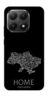 Чохол на Xiaomi 15T Ukraine black map фото 1 з 1