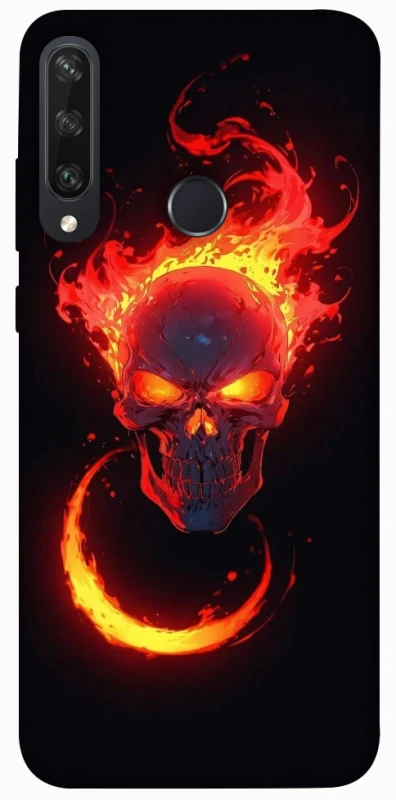 Чехол на Huawei Y6p Blood Skull фото 1 из 1