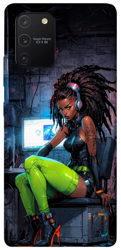 Чехол на Samsung Galaxy S10 Lite Cyber girl фото 1 из 1