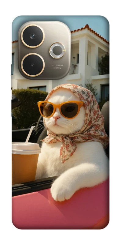 Чохол на Oppo A5 Pro 4G Stylish Cat Cruise фото 1 з 1