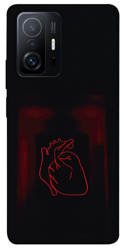 Чехол на Xiaomi 11T / 11T Pro Красное сердце фото 1 из 1