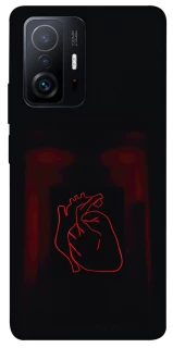 Чехол на Xiaomi 11T / 11T Pro Красное сердце фото 1 из 1