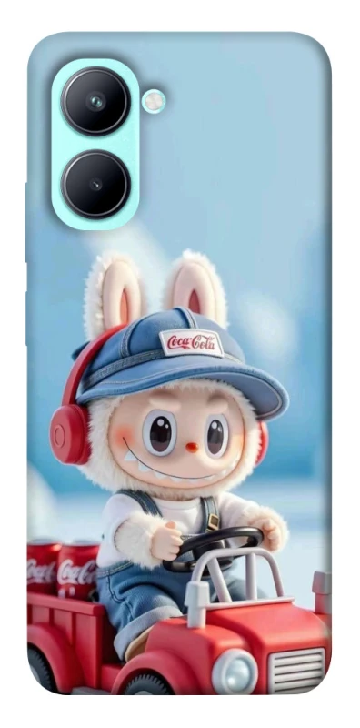 Чохол на Realme C33 Labubu in the car фото 1 з 1