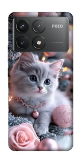 Чохол на Xiaomi Poco F6 Pro Christmas Kitty фото 1 з 1