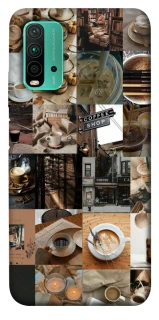 Чохол на Xiaomi Redmi Note 9 4G / Redmi 9 Power Coffee collage ver.3 фото 1 з 1
