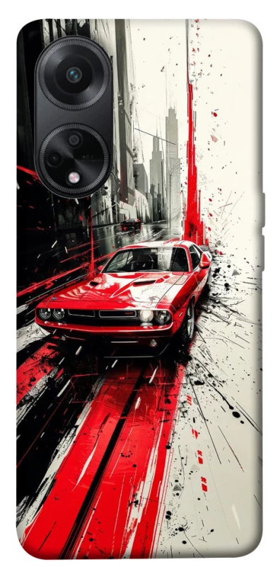Чохол на Oppo A98 Painted Mustang фото 1 з 1