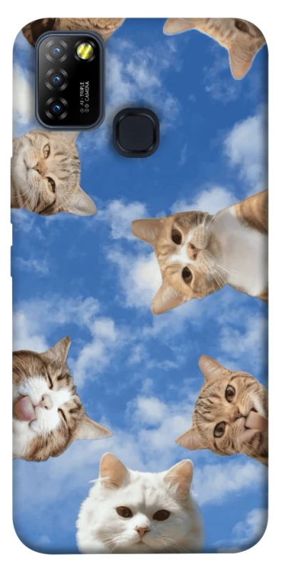 Чохол на Infinix Hot 10 Lite Сats фото 1 з 1