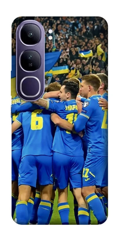 Чехол на Vivo Y300 Сборная Украины v3 фото 1 из 1