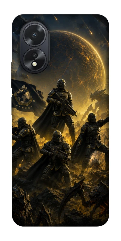 Чохол на Oppo A18 HELLDIVERS ver.2 фото 1 з 1
