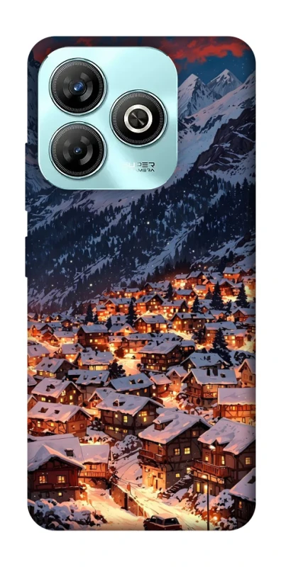 Чехол на ZTE Blade A75 4G Новогодний v29 фото 1 из 1